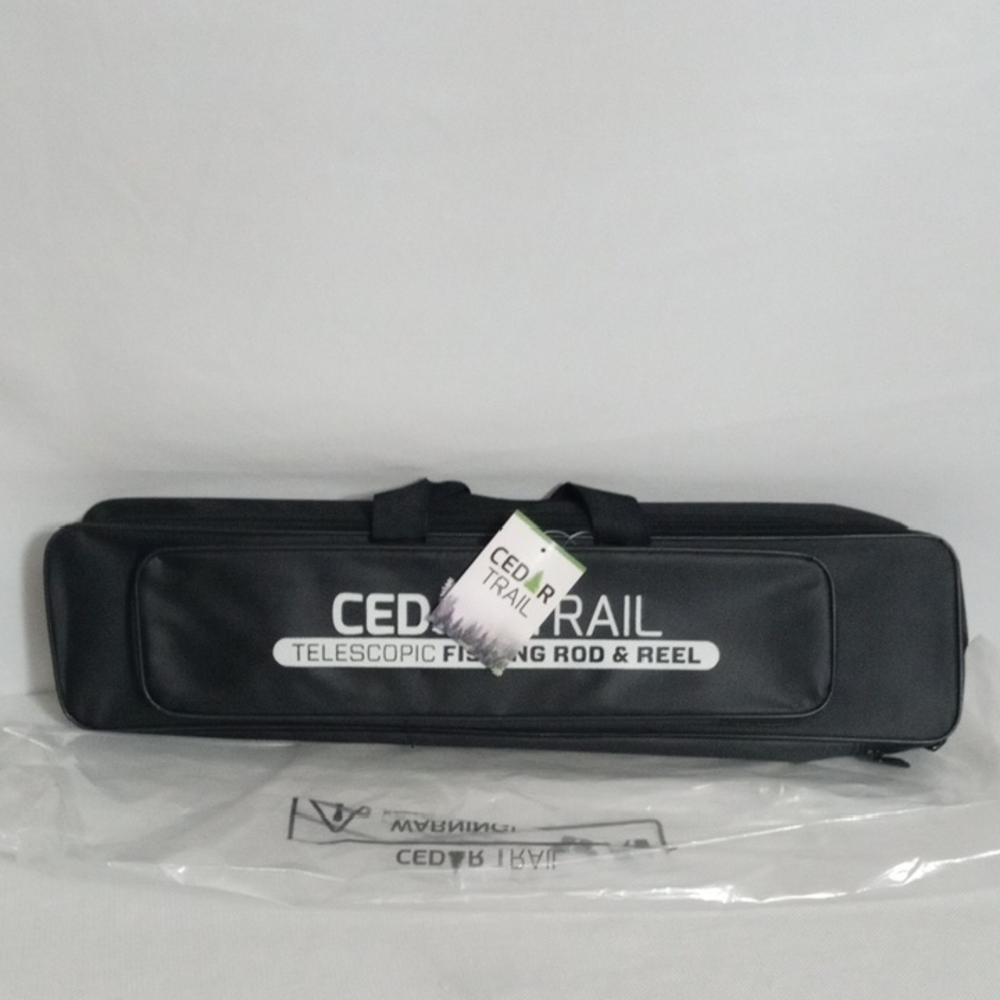Cedar Trail Telescopic Fishing Rod and Reel combo.
